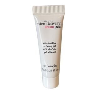 NWT Philosophy Microdelivery Dream Peel Refining Gel 6% AHA/BHA .24 Fl. Oz. New